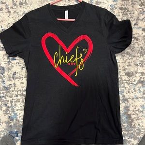 Cute Kansas City Chiefs tshirt/vneck